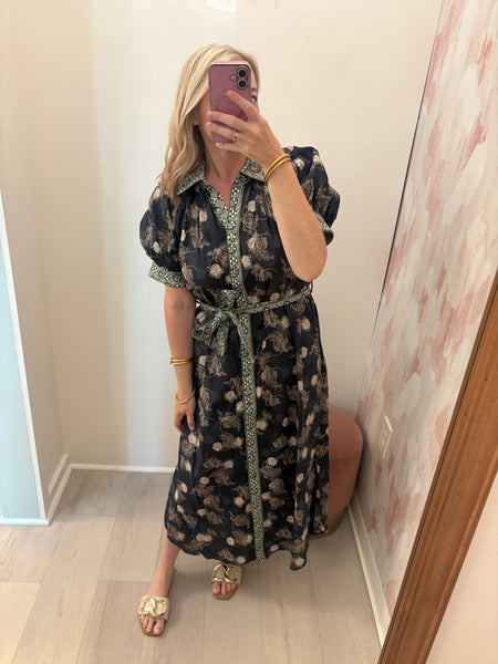 LimeLight Midi Dress Navy