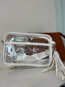 Clear Camera Bag - White