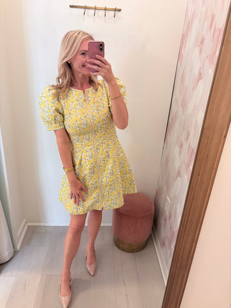 Greenbriar Spring Dress Yellow