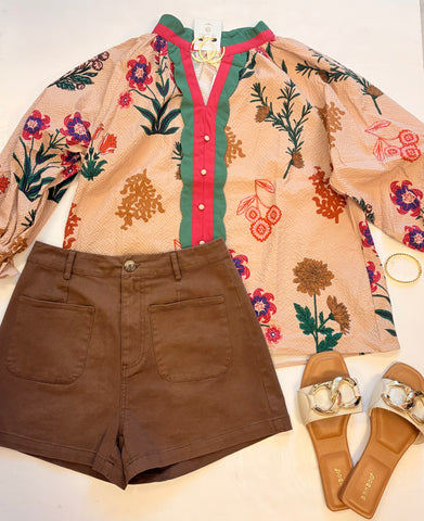 Fresh Fall Florals Blouse