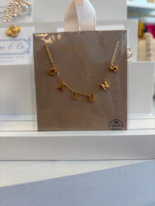 Dainty Cajuns Necklace