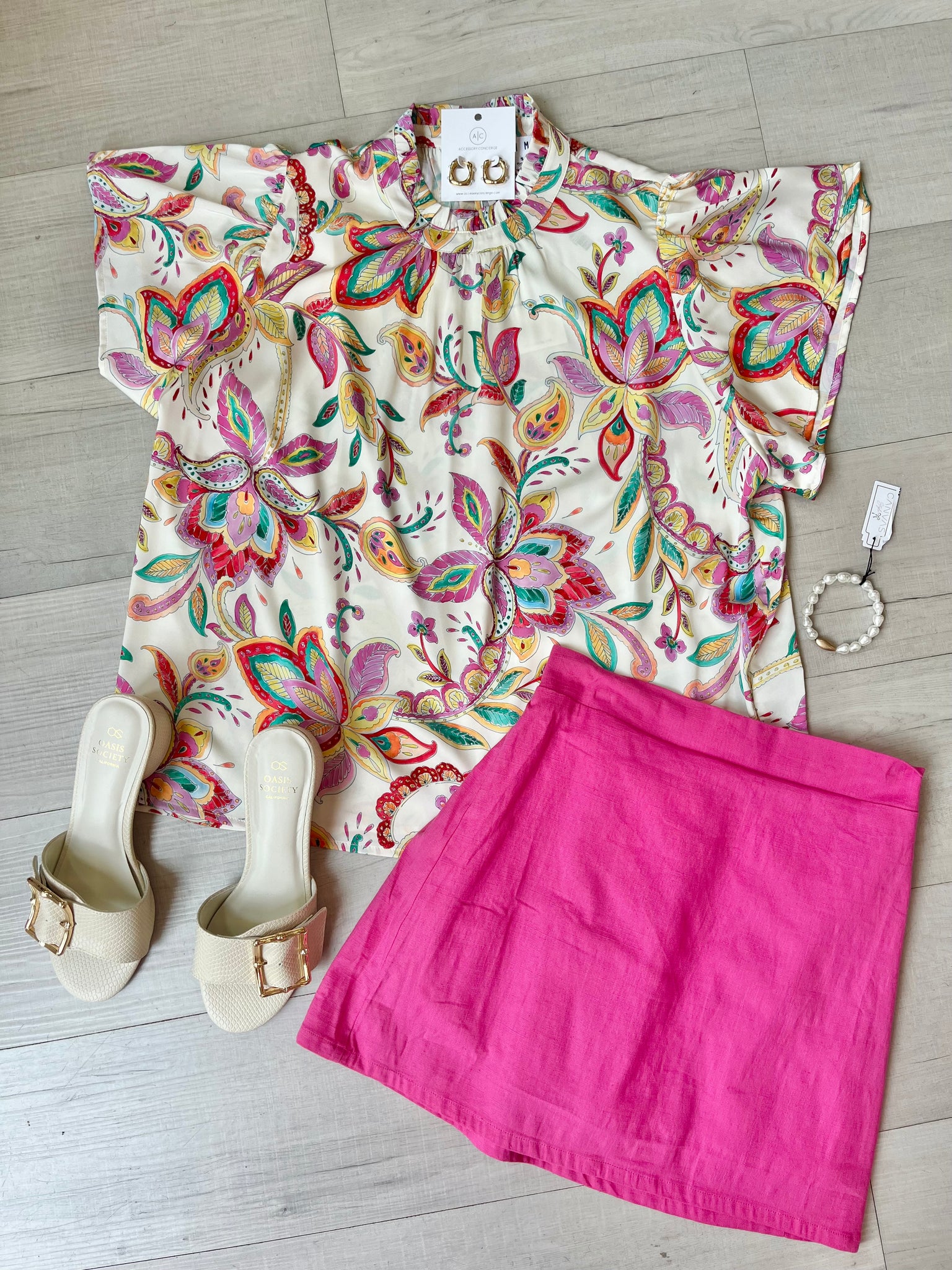 Flutter Slv Garden Blouse