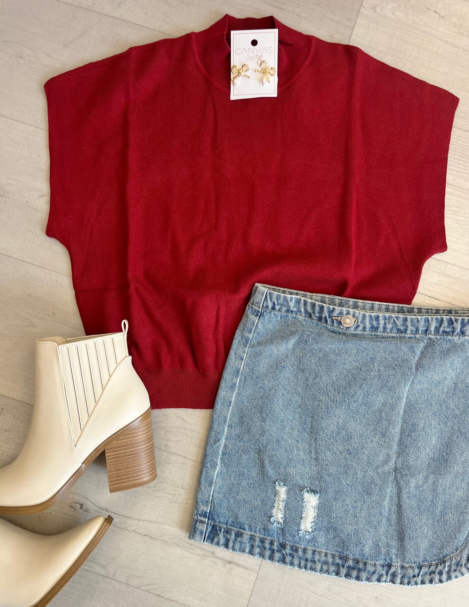 Merlot SS Sweater