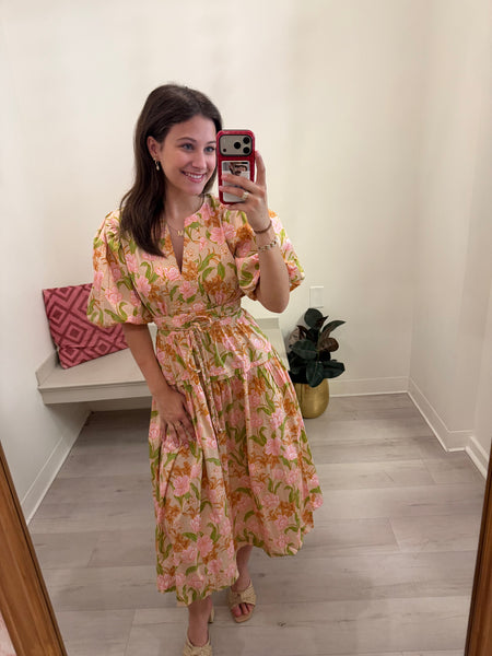 Bloom Meadow Puff SLv Midi