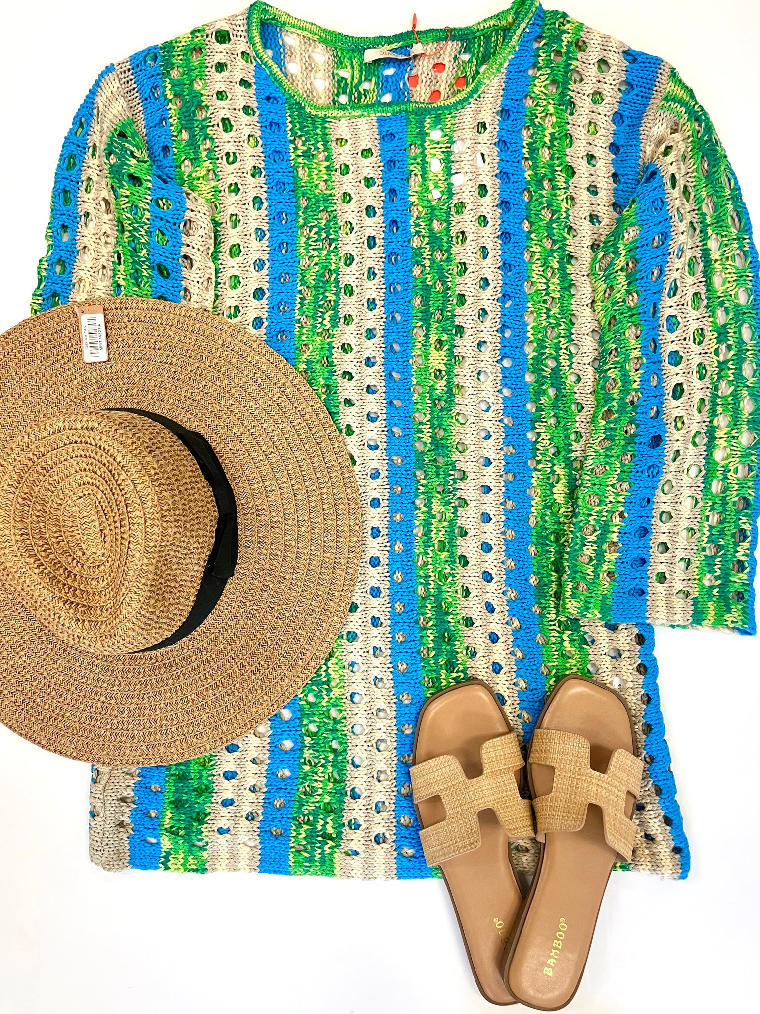 Bring On Summer LS Knit Coverup
