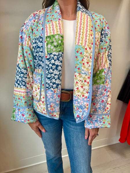 Flower Patchwork Jacket