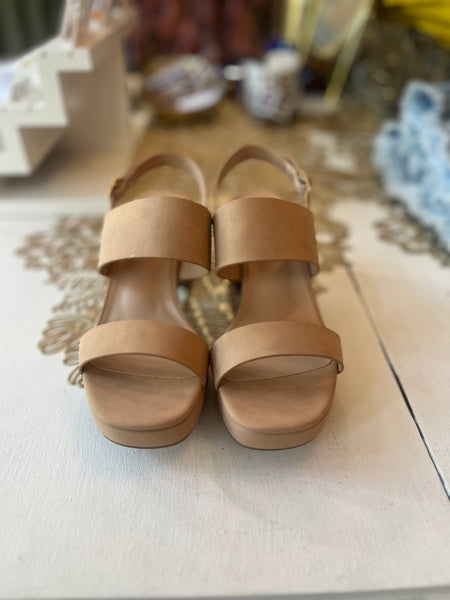 Nude Platform Heel