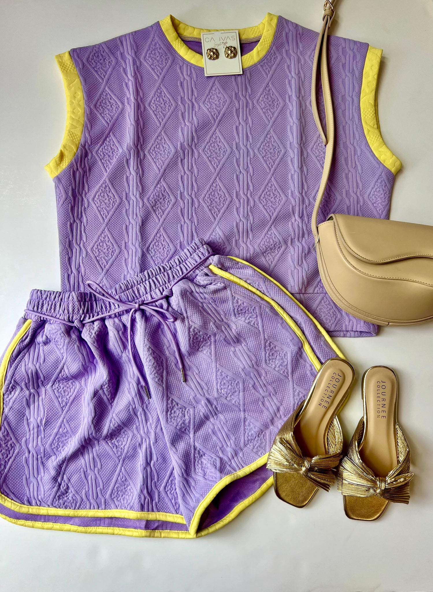 Purple & Gold Set