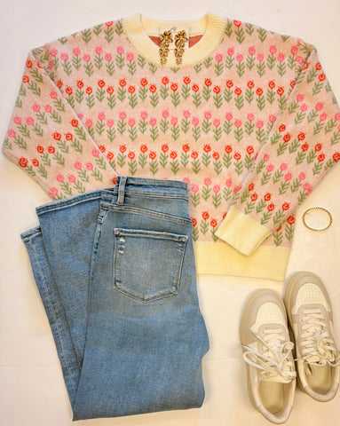 Whipple Floral Sweater