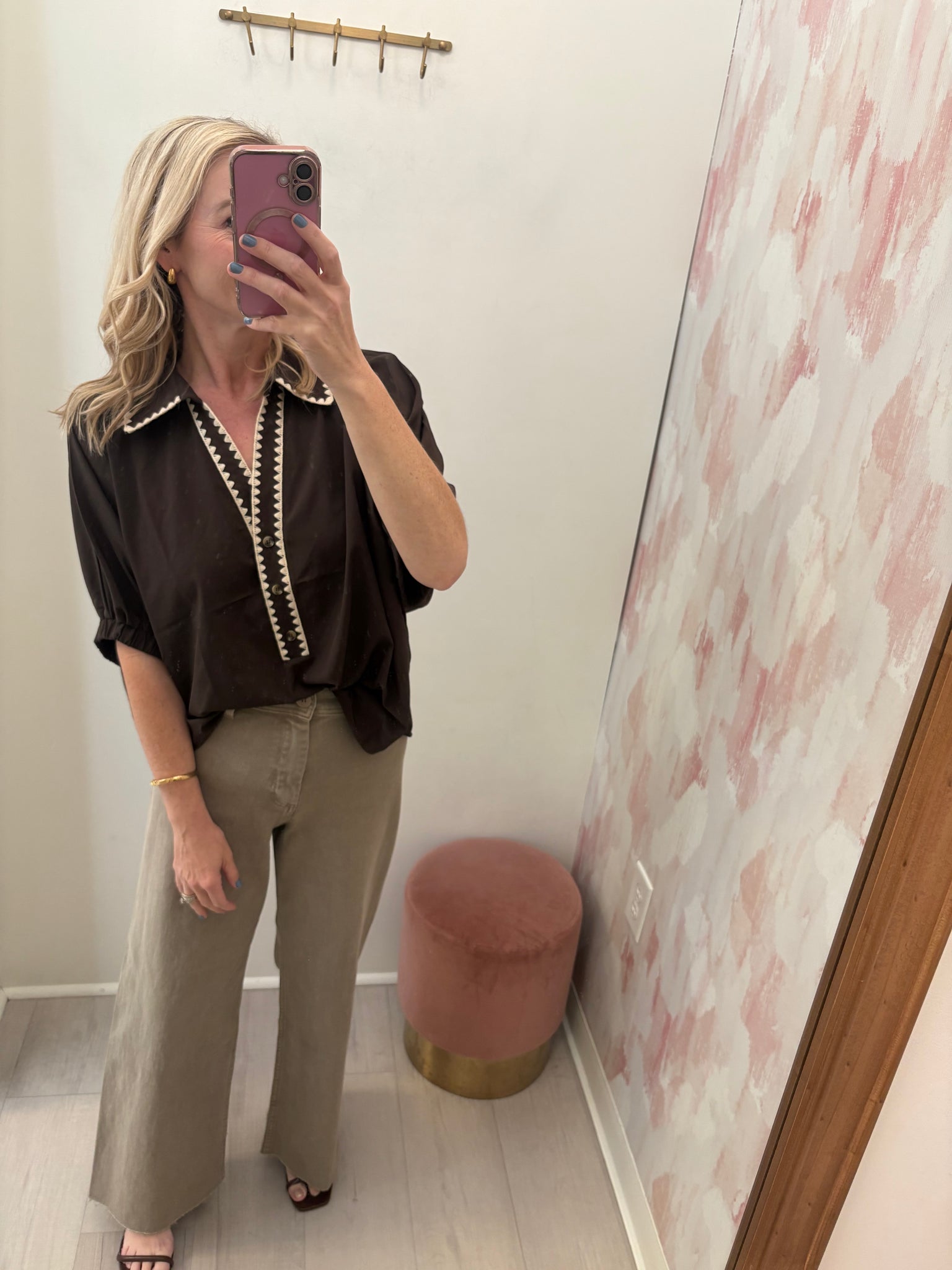 Billie Stone Wide Leg Jean