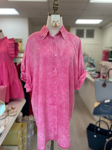 Tallie Tencel Dress Pink
