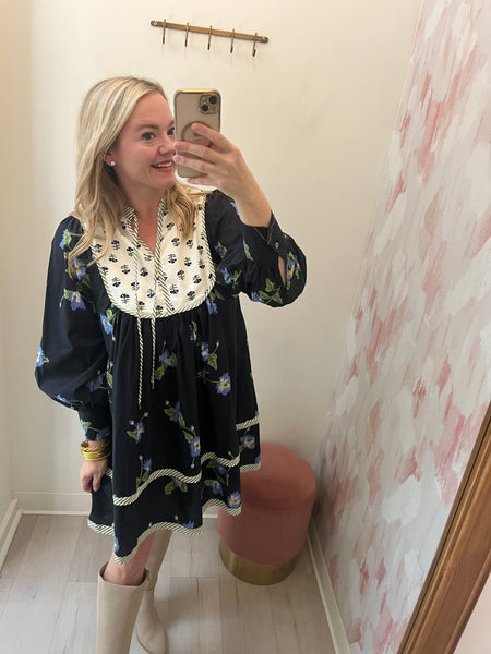 Betsy Mixed Up Floral Dress