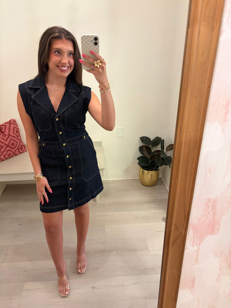 Nashville Nights Denim Dress