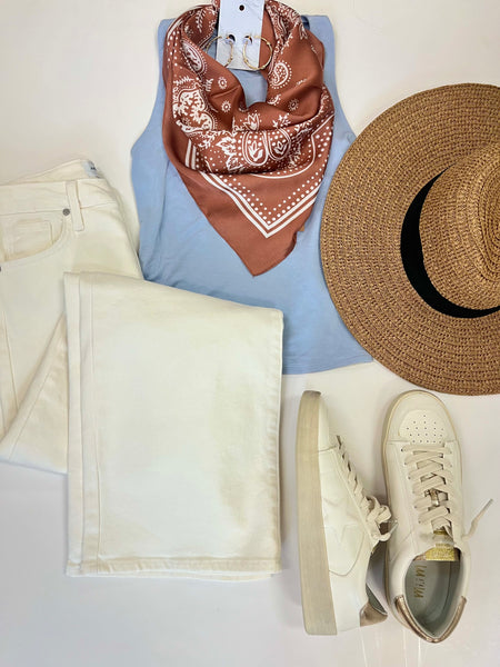 Bailey Tank Top Light Blue