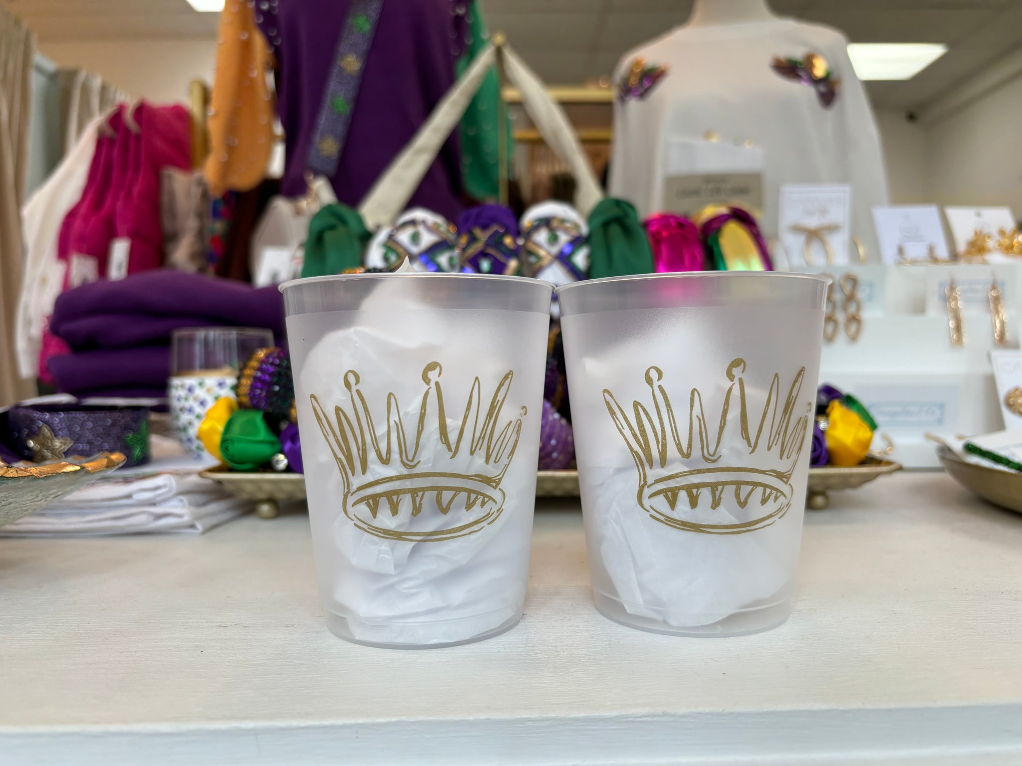 MG Crown Party Cups Set of 10