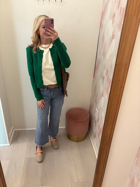 Saint High Rise Crop Jean