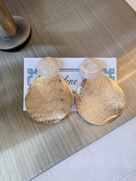 Double Circle Earring