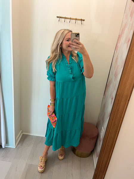 Jadeite Maxi Dress