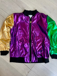 Girls MG Metallic Jacket