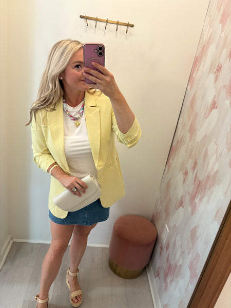 Lemon Sherbert Blazer