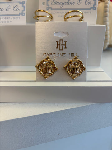 Cross Stud Gold