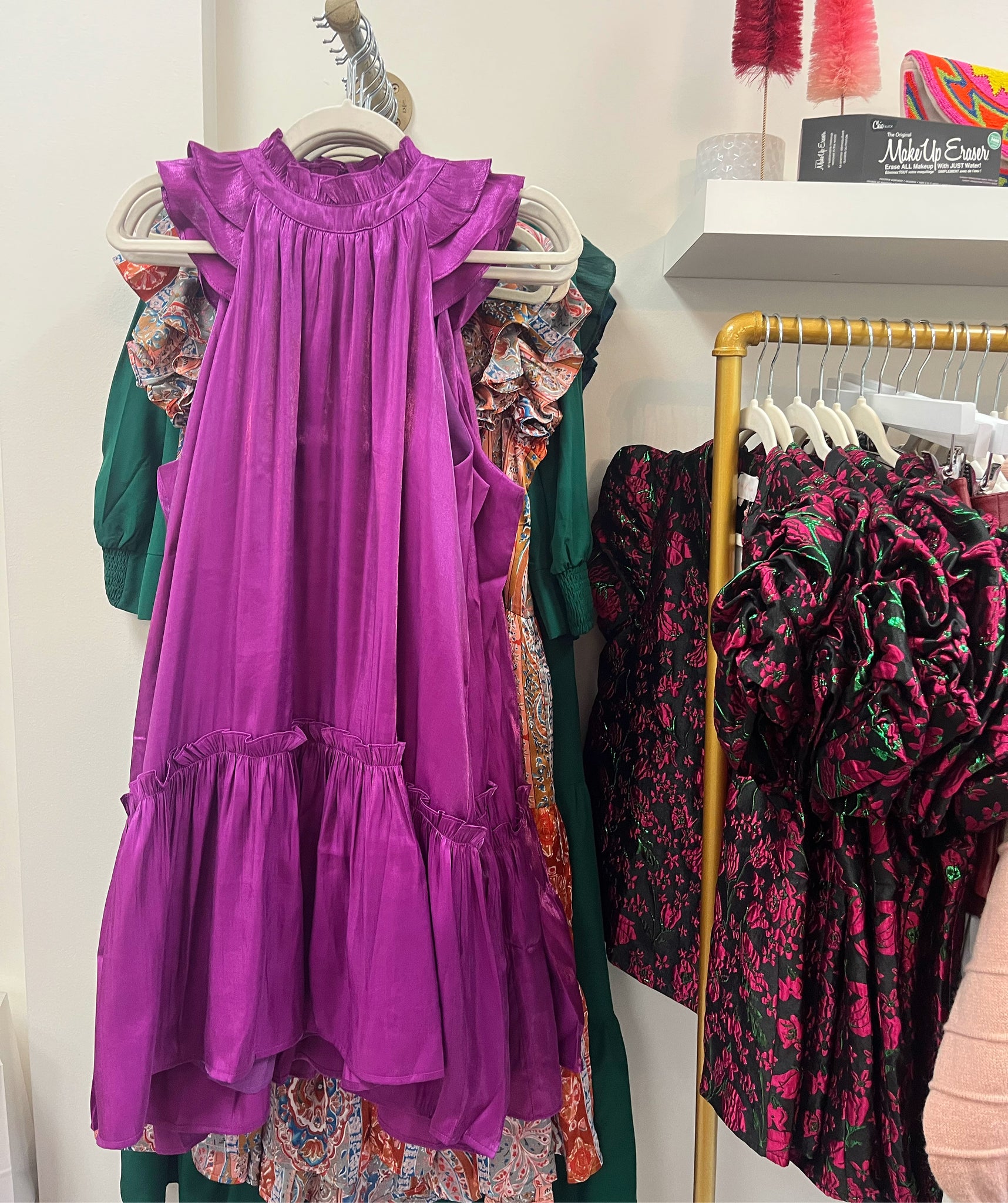 Holidays Magenta Dress