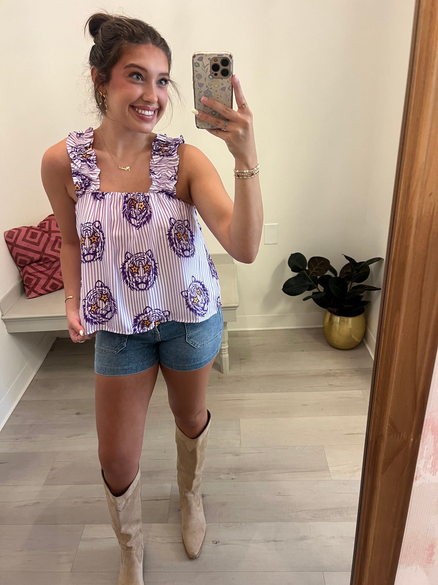 Tiger Trance S/L Top