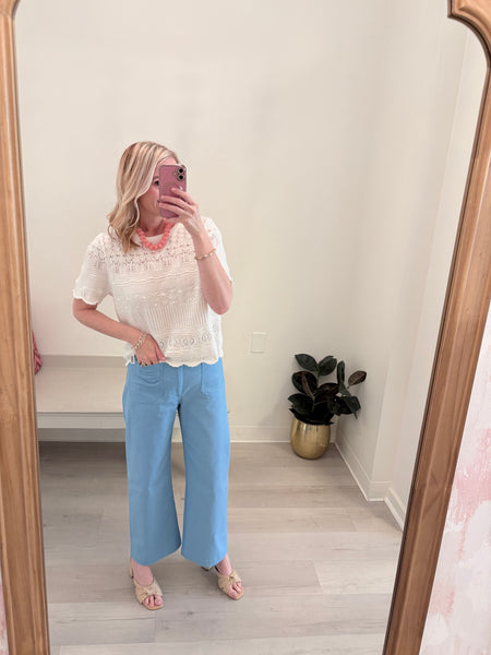 Ankle Cropped Summer Pant