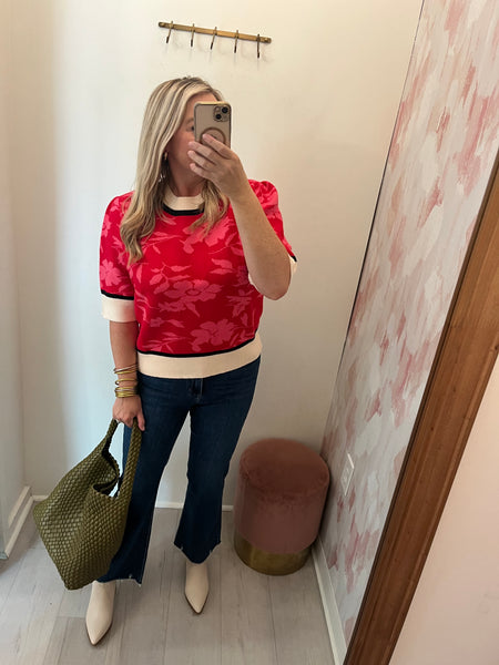 Samma Floral SS Sweater