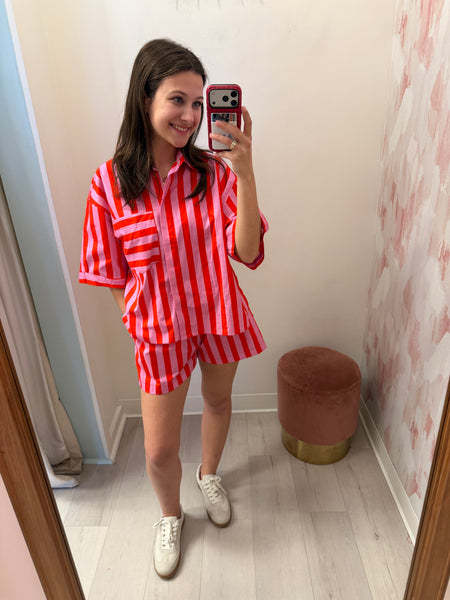 Bahama Vibes Striped Set