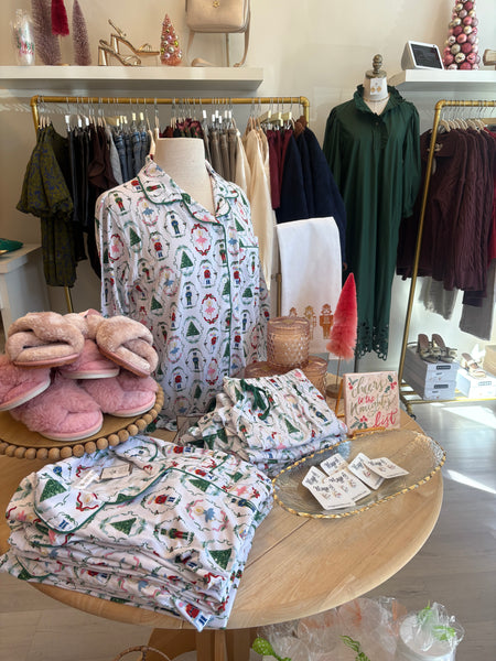 Nutcracker LS Pajama Short Set