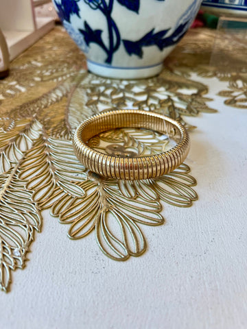 Chunky Gold Bangle