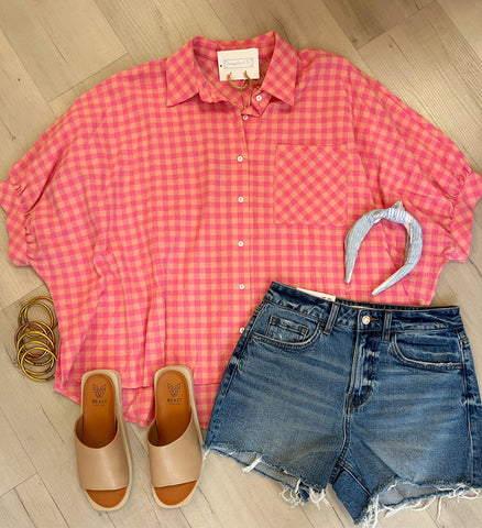 Kate Summertime Check Top