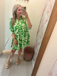 Anna Beth Dress Green