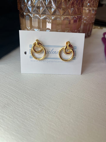 Linked Chain Post Earring
