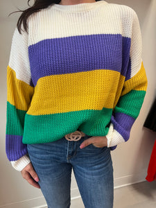 MG Striped Sweater