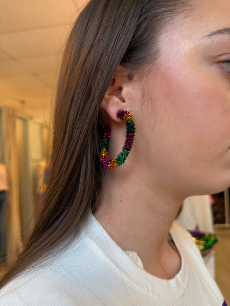 MG Tinsel Tri Color Hoops