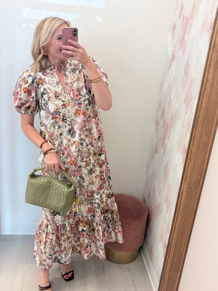 Frollick Floral Midi Dress