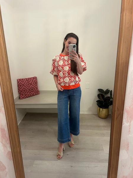 Utility Jean Crop Wide