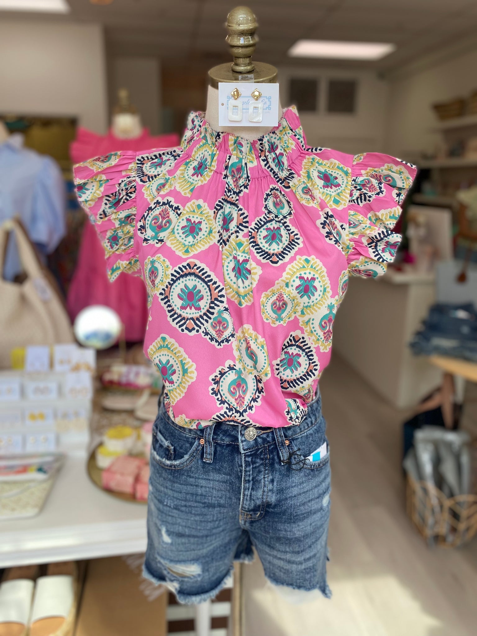 Pink Weekender Top
