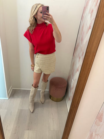 Grace Mock Neck Sweater