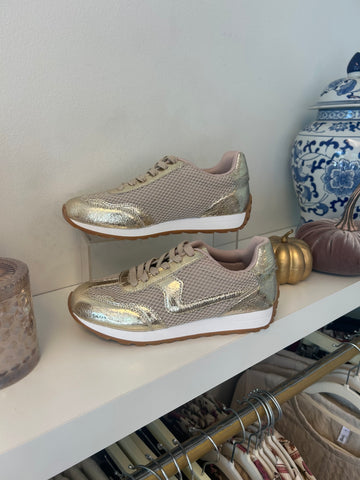Griffen Gold Sneaker