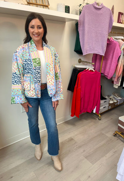 Flower Patchwork Jacket