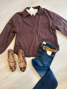 Blazing Brown Top