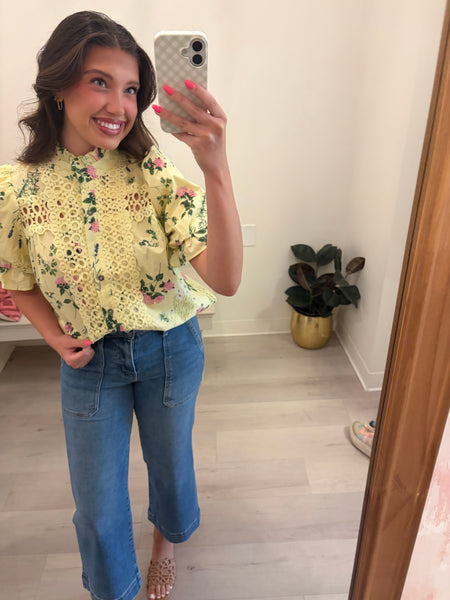 Limon Floral Blouse