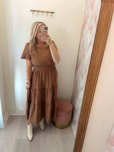 Mocha Goddess Maxi Dress