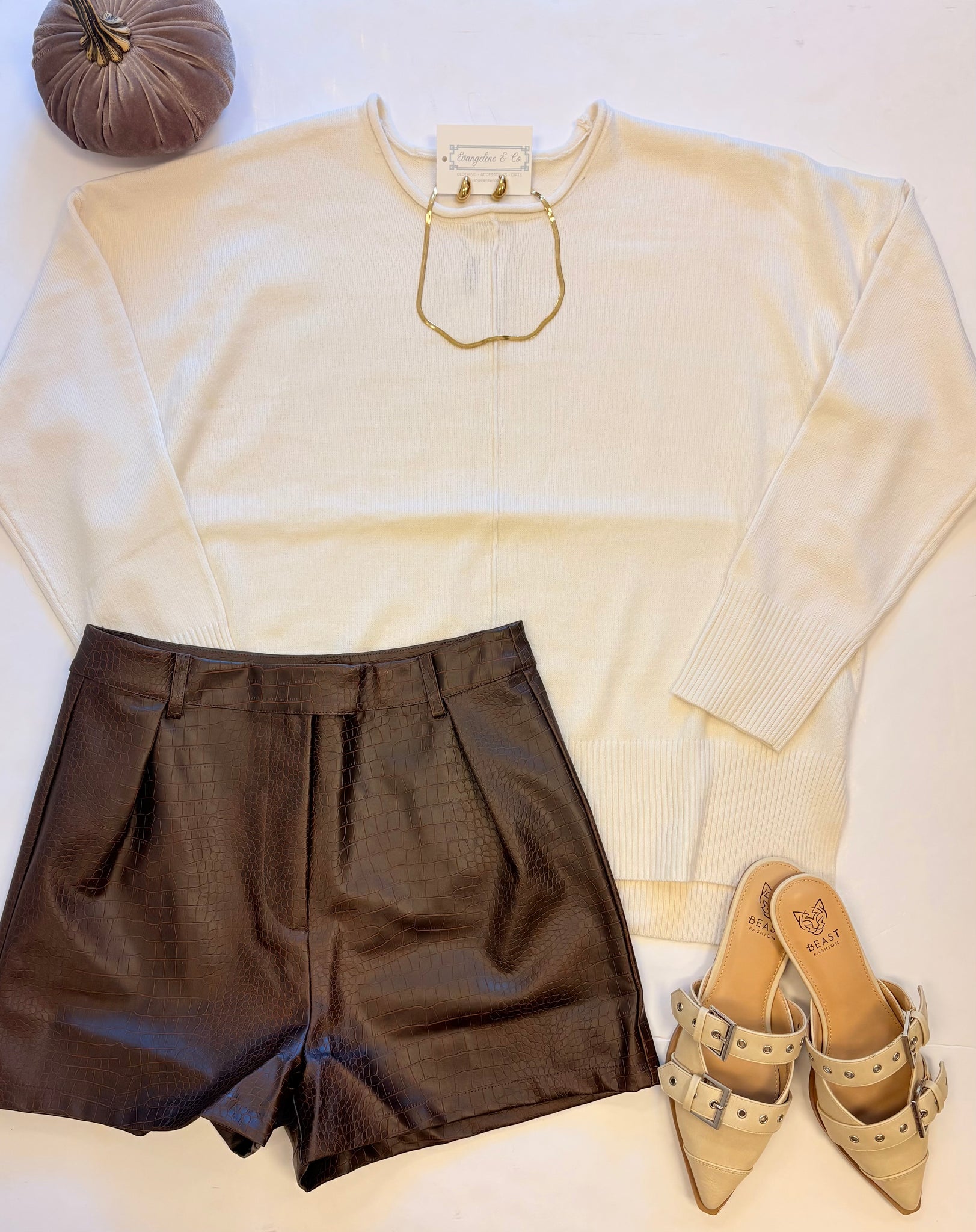 Better Basic Sweater Cream