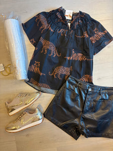 Love The Tigers Jungle Blouse