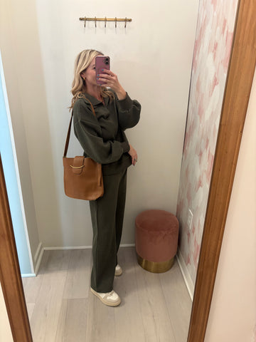 Chic Saddle Purse Tan