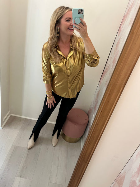Goldie Button Down Blouse